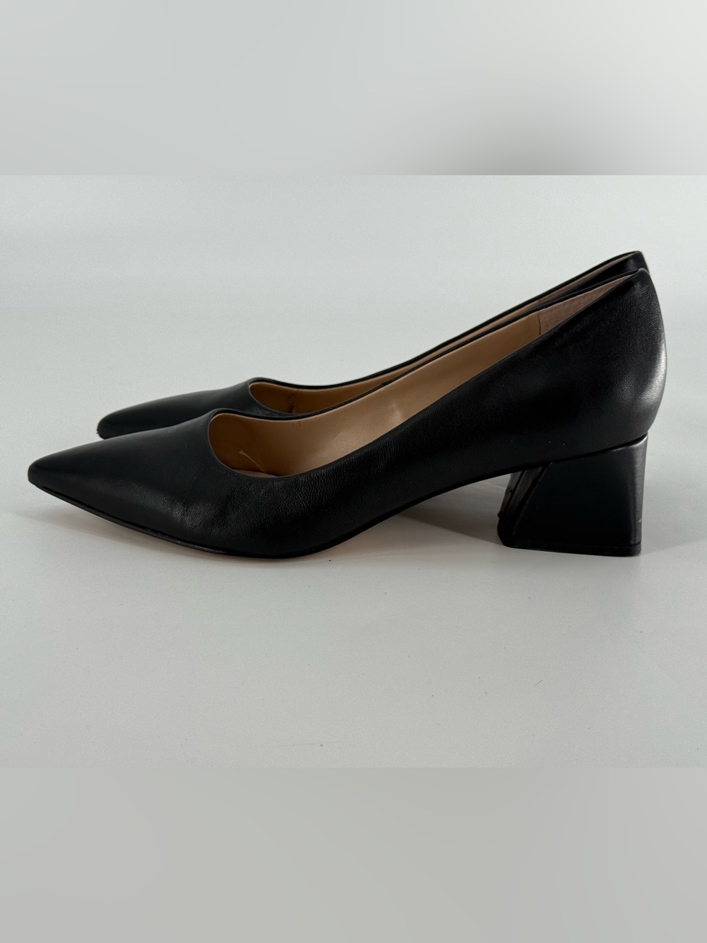 Franco Sarto Romi Pointy Toe Block Heels 8.5
